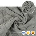 Textiles rayon spandex polyester upholstery jacquard cheap blackout sofa fabric knitted in china